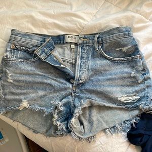 Agolde jean shorts size 28